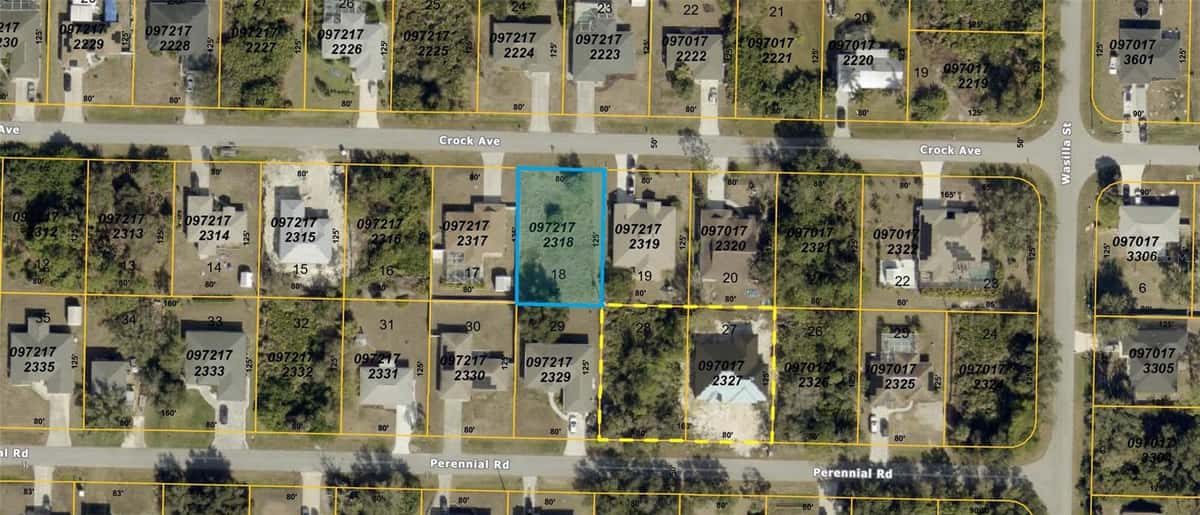 Lot 18, CROCK AVENUE