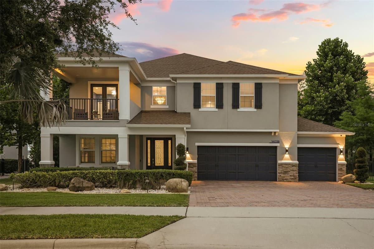 16038 JOHNS LAKE OVERLOOK DRIVE — photo 1 of 100