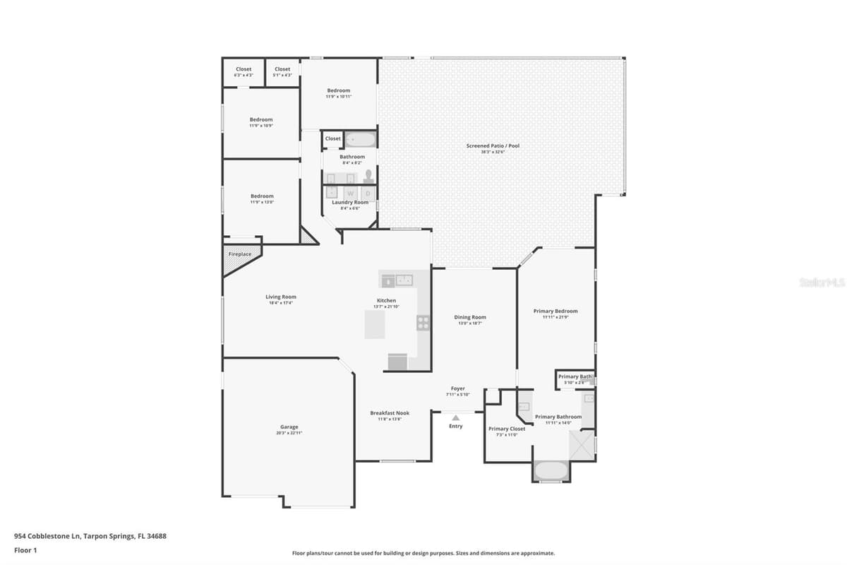 954 COBBLESTONE LANE — photo 9 of 76
